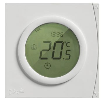 Danfoss Electric Floor Heating Room Thermostat, ECtemp Next